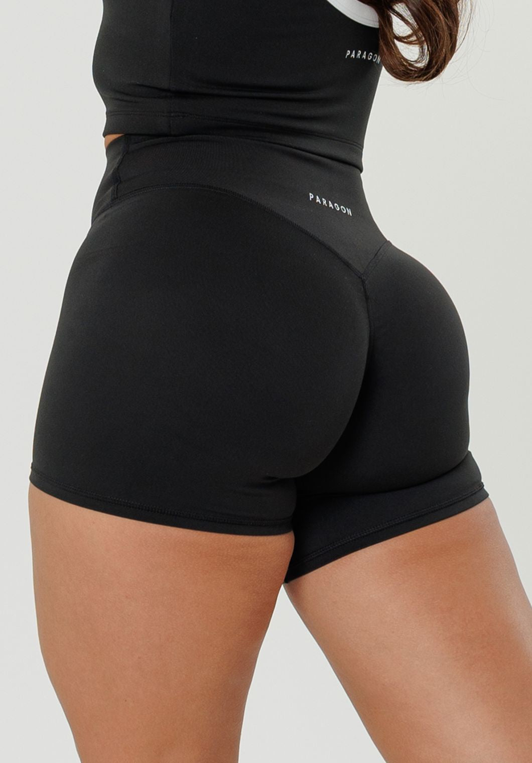 Reluna™ Original Sculptseam® Plus Mid-Rise Short 5" Black