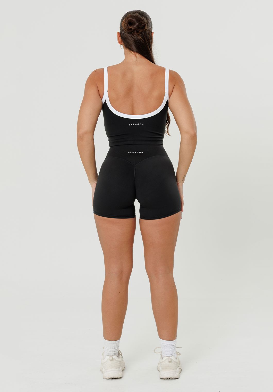 Reluna™ Original Sculptseam® Plus Mid-Rise Short 5" Black