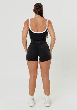 Reluna™ Original Sculptseam® Plus Mid-Rise Short 5" Black