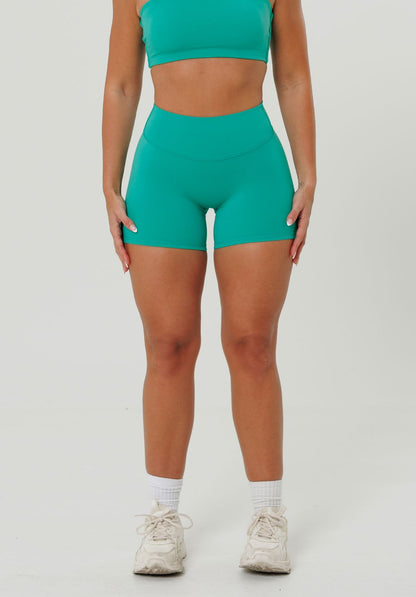 Reluna Original Mid-Rise Sculptseam® Plus Short 5" Dark Mint
