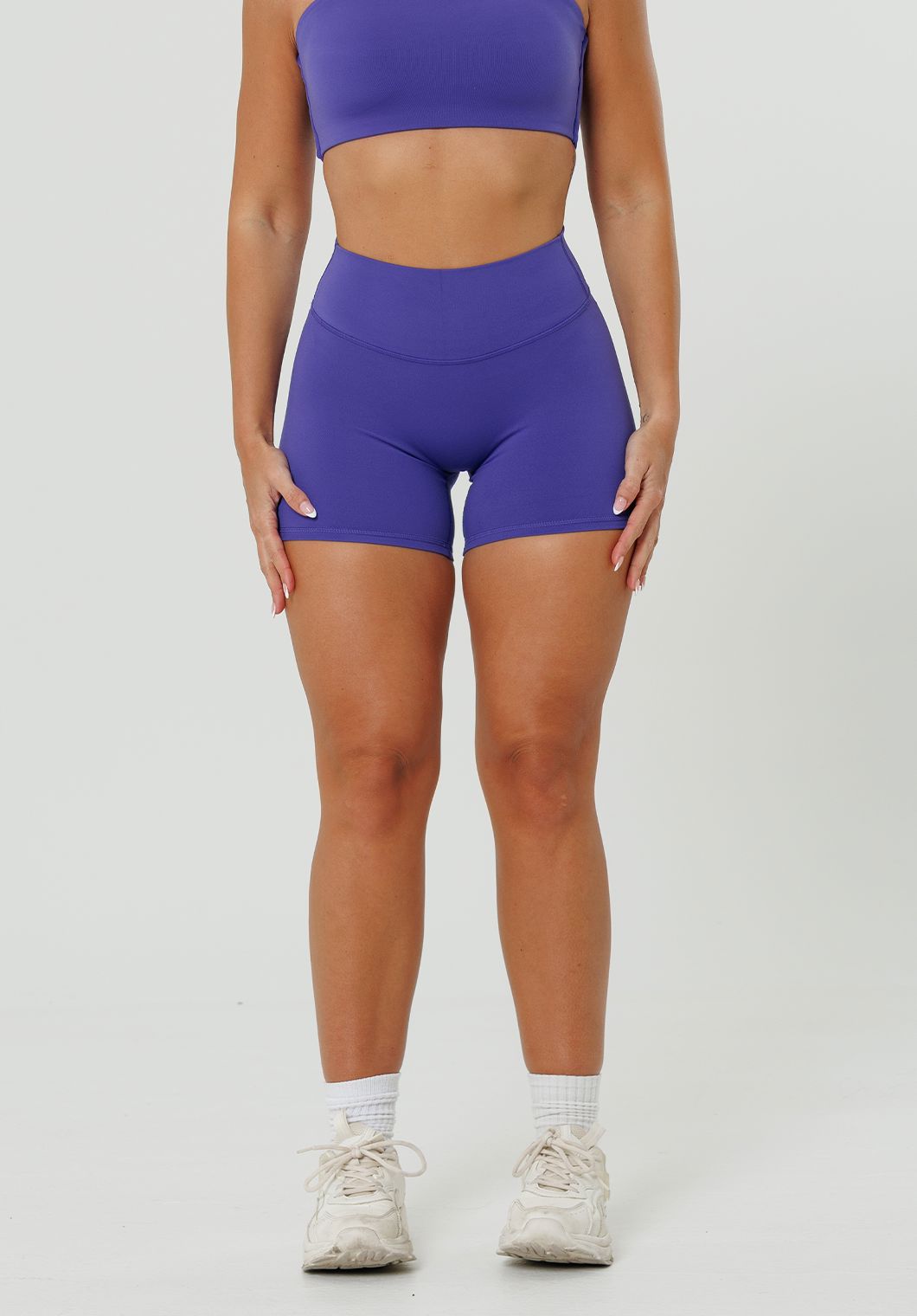 Reluna Original Mid-Rise Sculptseam® Plus Short 5" Electric Violet