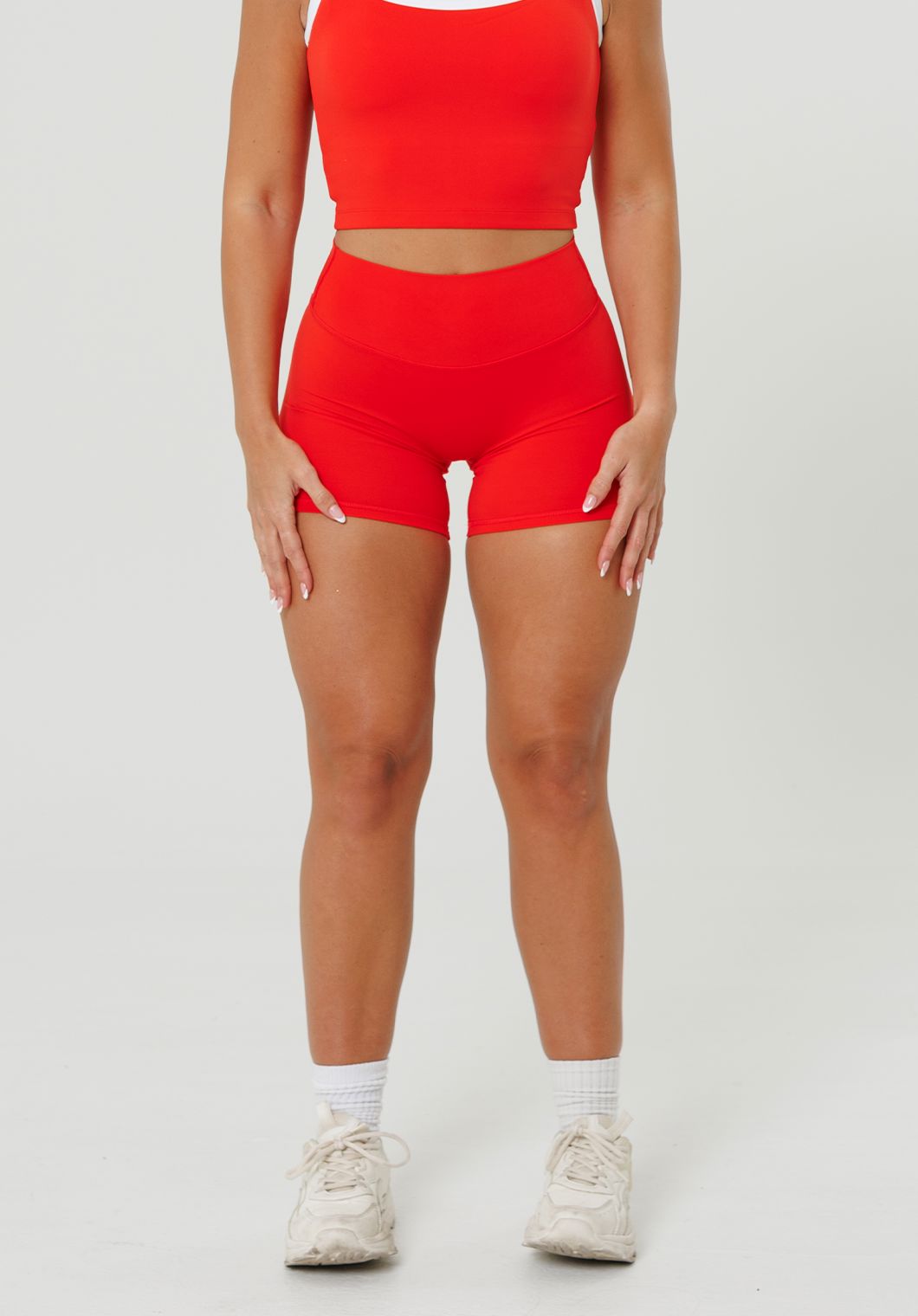 Reluna Original Mid-Rise Sculptseam® Plus Short 5" Strawberry