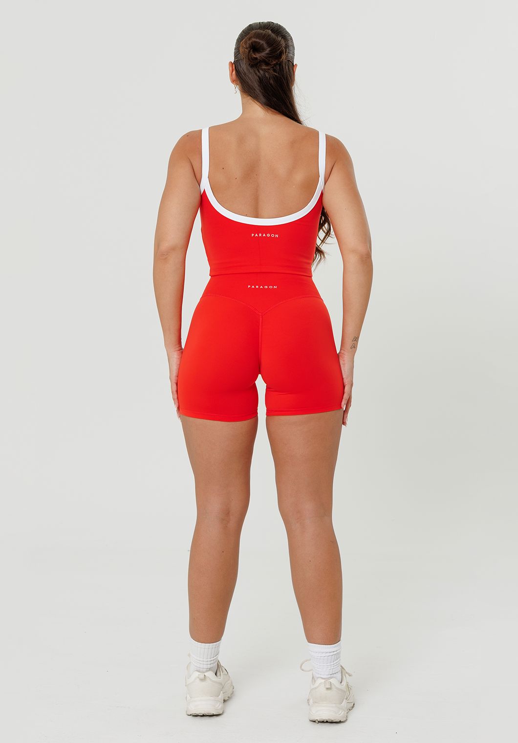 Reluna Original Mid-Rise Sculptseam® Plus Short 5" Strawberry