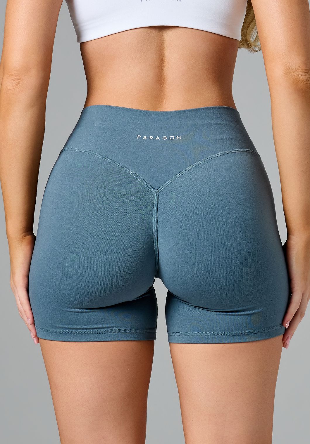Reluna™ Original Sculptseam® Plus Mid-Rise Short 5" Slate