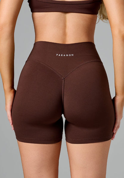 Reluna™ Original Sculptseam® Plus Mid-Rise Short 5" Walnut