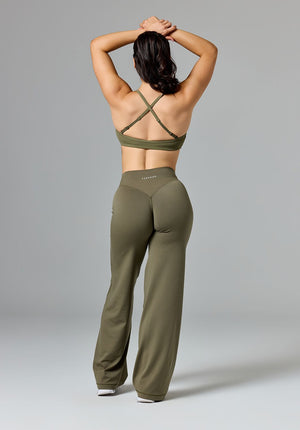 Reluna™ Original Sculptseam® Mid-Rise Straight Leg Pant Regular Everglades