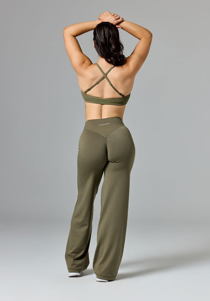 Reluna™ Original Sculptseam® Mid-Rise Straight Leg Pant Regular Everglades