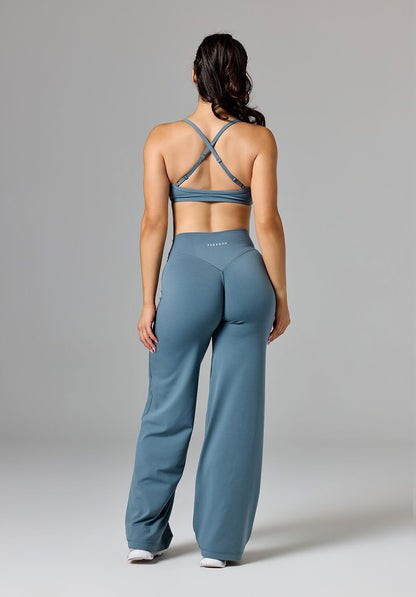 Reluna™ Original Sculptseam® Mid-Rise Straight Leg Pant Regular Slate