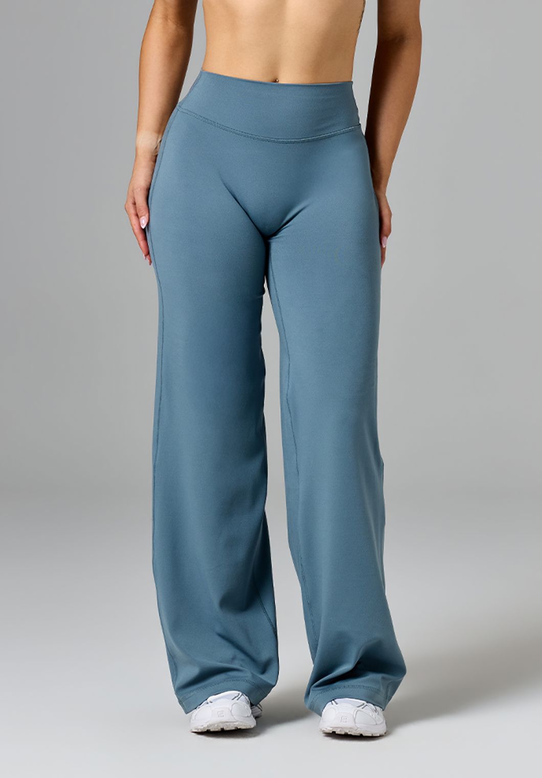 Reluna™ Original Sculptseam® Mid-Rise Straight Leg Pant Regular Slate