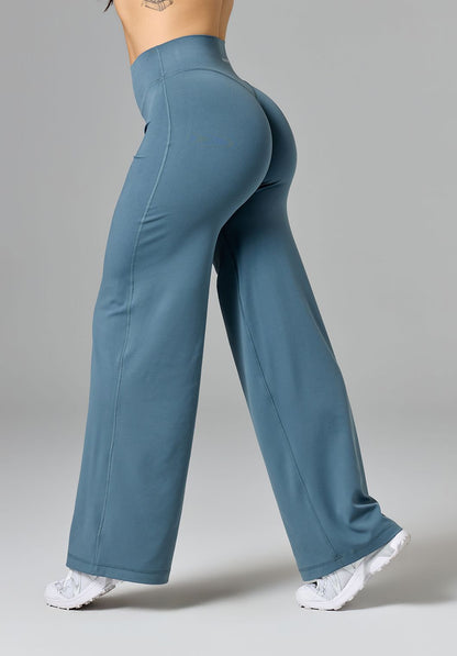 Reluna™ Original Sculptseam® Mid-Rise Straight Leg Pant Regular Slate