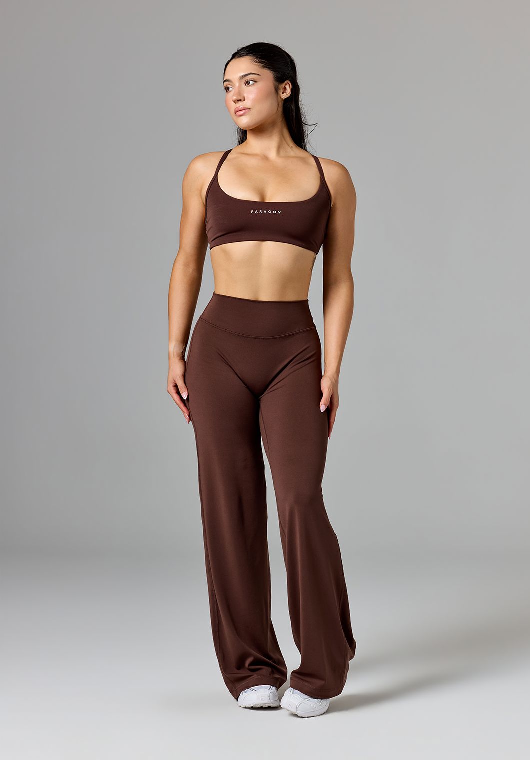 Reluna™ Original Sculptseam® Mid-Rise Straight Leg Pant Regular Walnut