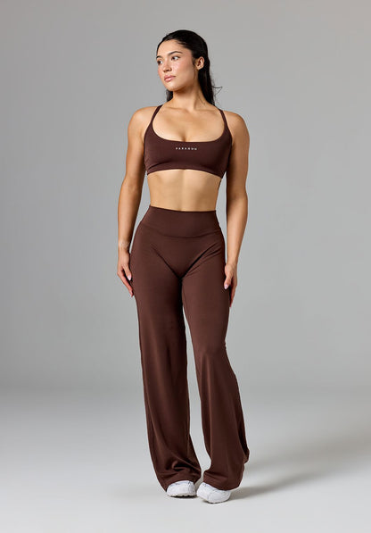Reluna™ Original Sculptseam® Mid-Rise Straight Leg Pant Regular Walnut