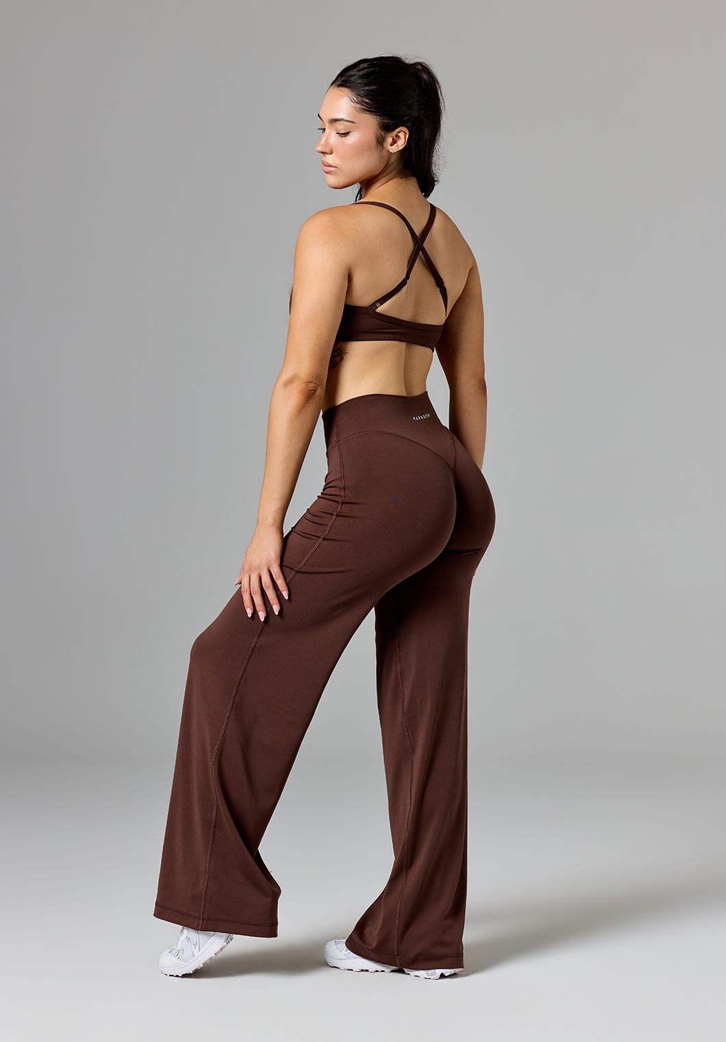 Reluna™ Original Sculptseam® Mid-Rise Straight Leg Pant Regular Walnut