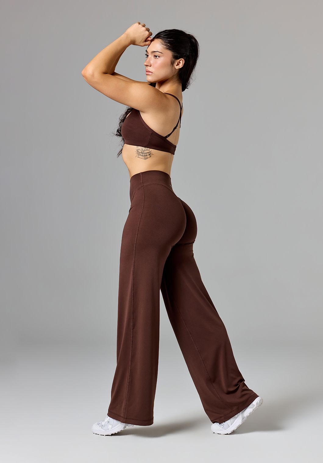 Reluna™ Original Sculptseam® Mid-Rise Straight Leg Pant Regular Walnut