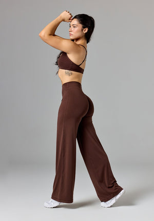 Reluna™ Original Sculptseam® Mid-Rise Straight Leg Pant Regular Walnut