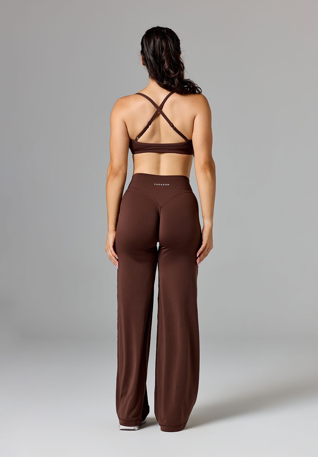 Reluna™ Original Sculptseam® Mid-Rise Straight Leg Pant Regular Walnut