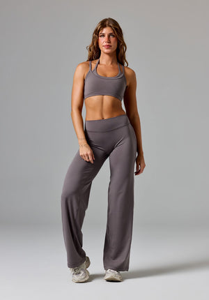 Reluna™ Original Sculptseam® Low-Rise Straight Leg Pant Regular Cement