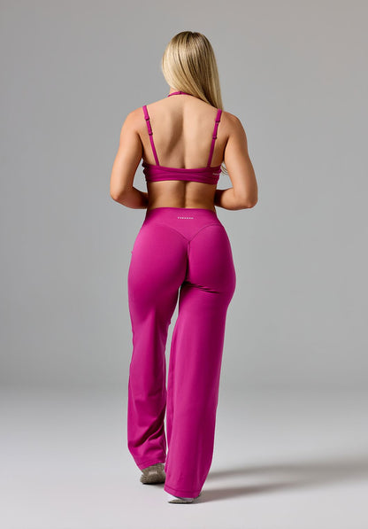 Reluna™ Original Sculptseam® Low-Rise Straight Leg Pant Short Berry