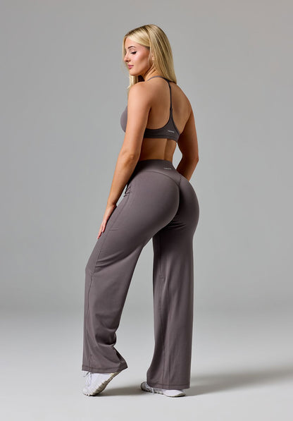 Reluna™ Original Sculptseam® Low-Rise Straight Leg Pant Short Cement