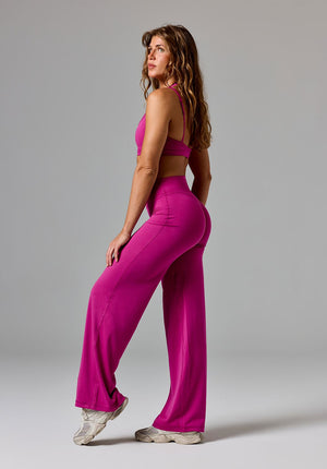 Reluna™ Original Sculptseam® Mid-Rise Straight Leg Pant Regular Berry