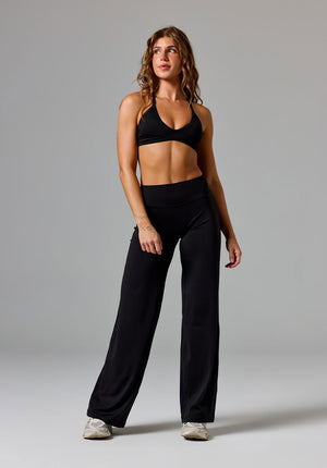 Reluna™ Original Sculptseam® Mid-Rise Straight Leg Pant Regular Black
