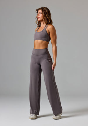 Reluna™ Original Sculptseam® Mid-Rise Straight Leg Pant Regular Cement