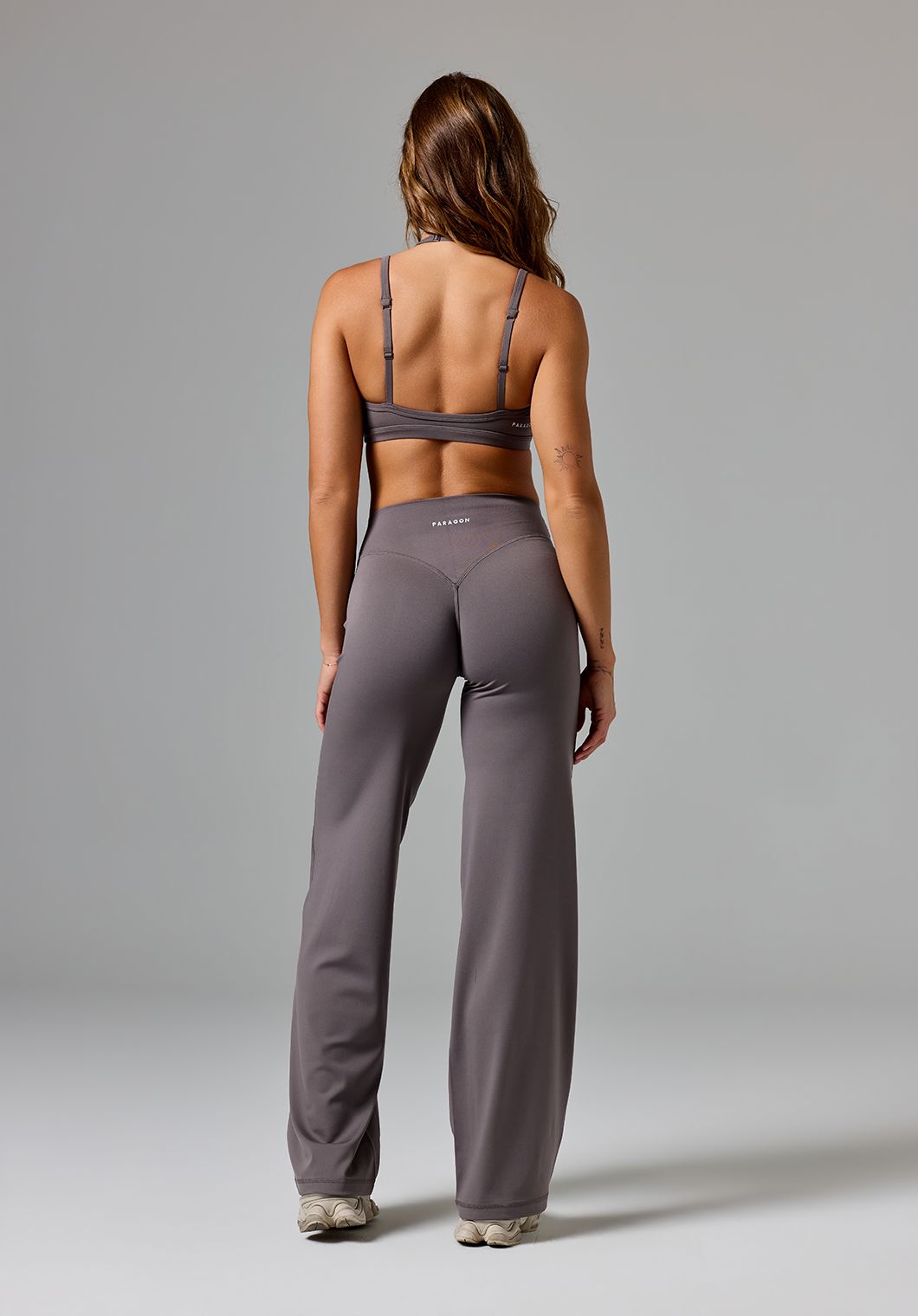 Reluna™ Original Sculptseam® Mid-Rise Straight Leg Pant Regular Cement