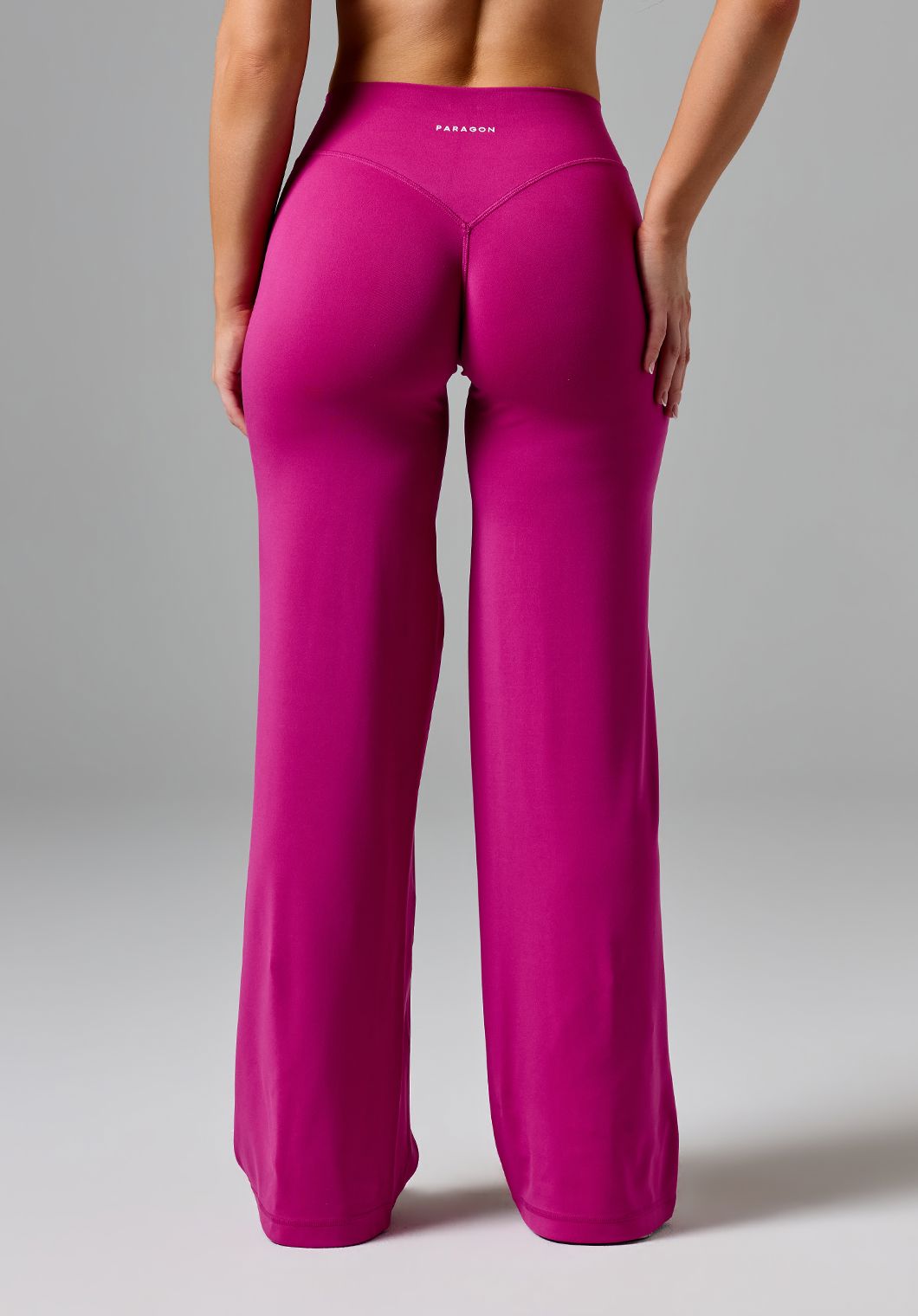 Reluna™ Original Sculptseam® Mid-Rise Straight Leg Pant Short Berry