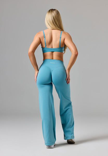 Reluna™ Original Sculptseam® Mid-Rise Straight Leg Pant Short Mineral