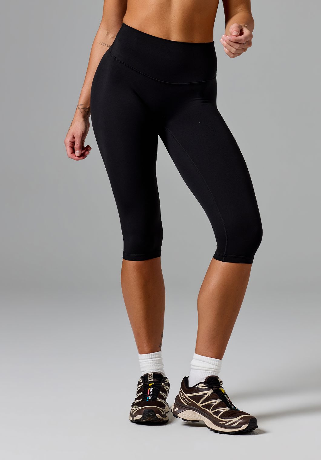 Reluna™ Original Sculptseam® Plus High-Rise Capri Black