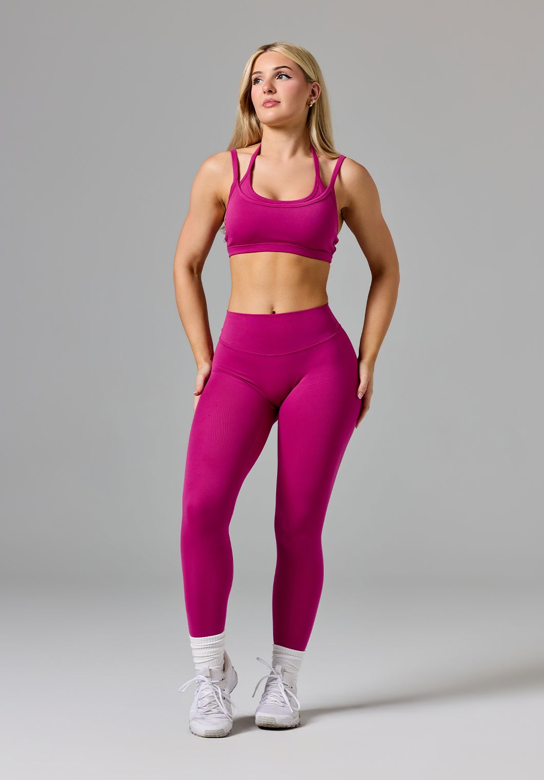 Reluna™ Original Sculptseam® Plus Mid-Rise Legging Berry