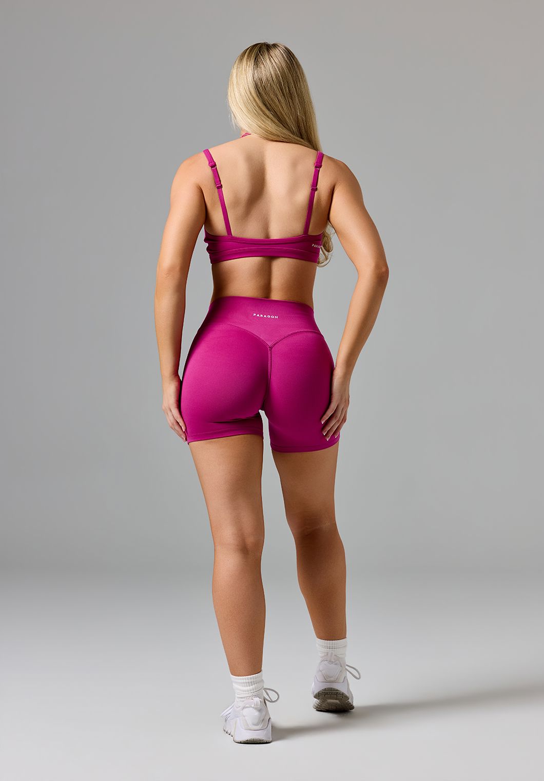 Reluna™ Original Sculptseam® Plus Mid-Rise Short 5" Berry