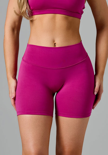 Reluna™ Original Sculptseam® Plus Mid-Rise Short 5" Berry