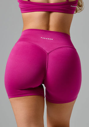 Reluna™ Original Sculptseam® Plus Mid-Rise Short 5" Berry