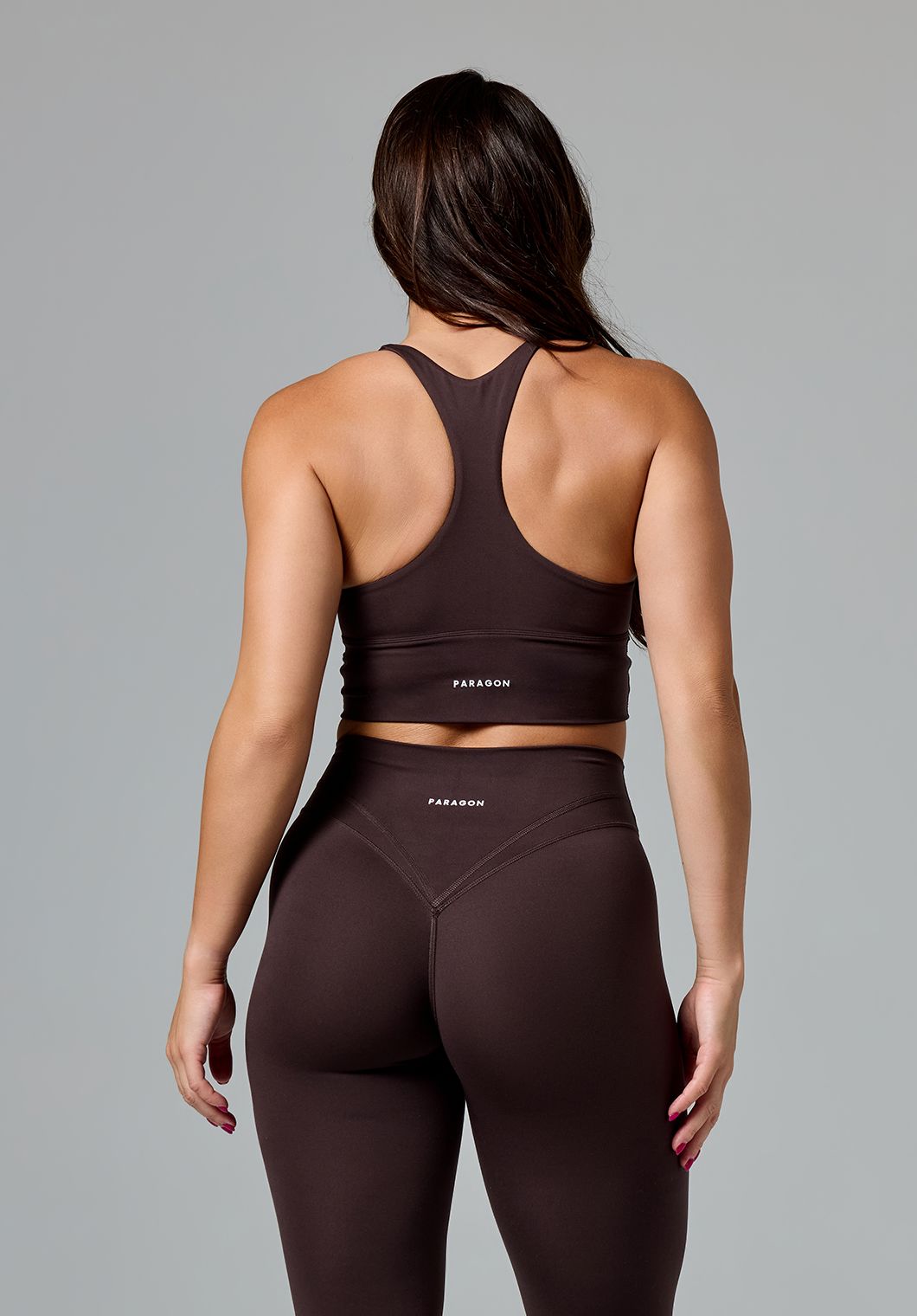Reluna™ Ruched Sports Bra Espresso