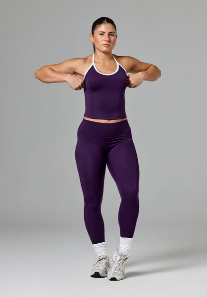 Reluna™ SmoothHold™ Contrast Halter Top Jasmine