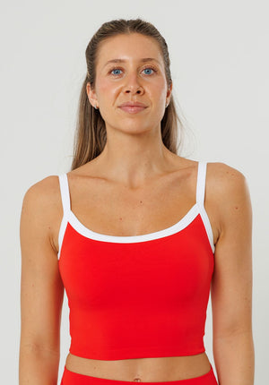 Reluna™  SmoothHold™ Low Back Top Strawberry