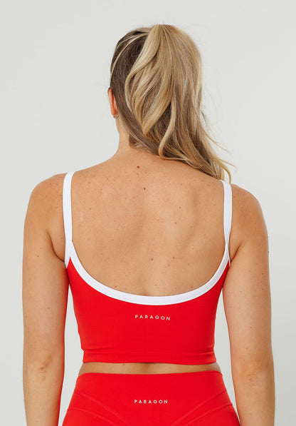 Reluna™  SmoothHold™ Low Back Top Strawberry