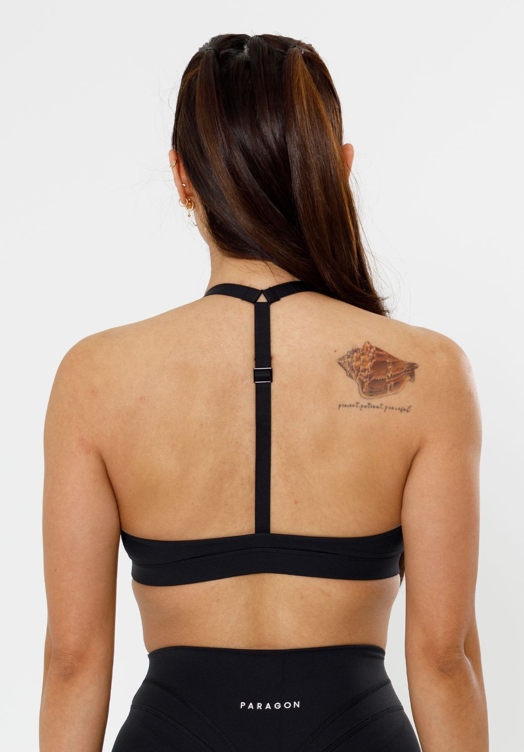 Recstretch™ Rise Sports Bra Black