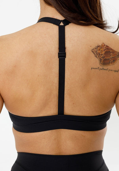 Recstretch™ Rise Sports Bra Black