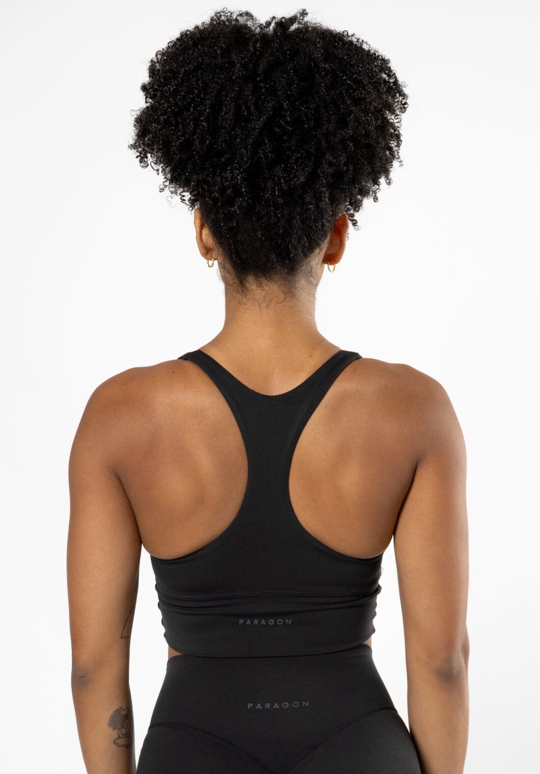 Reluna™ Ruched Sports Bra Black
