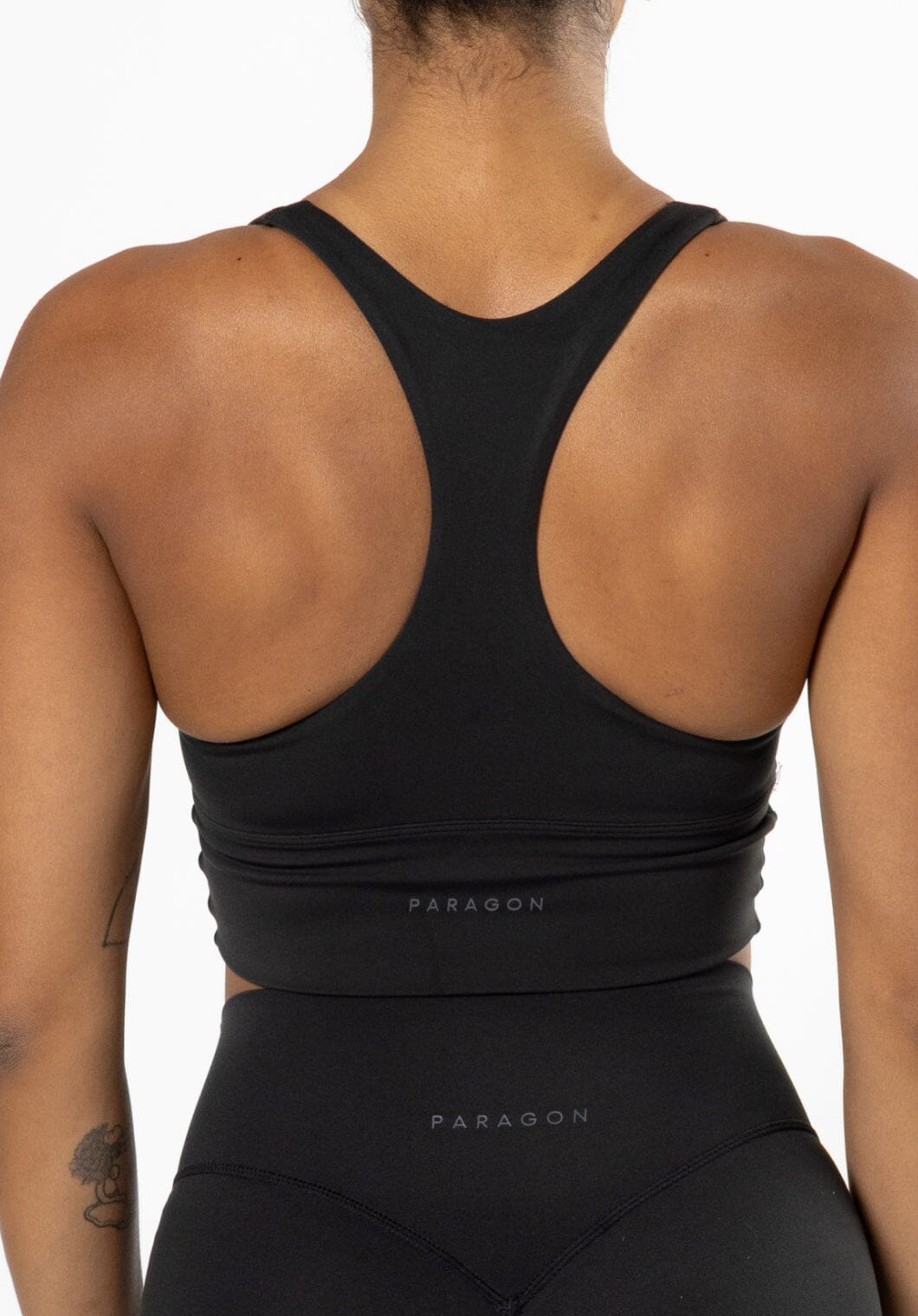 Reluna™ Ruched Sports Bra Black