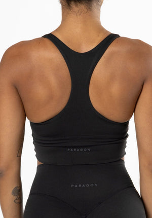 Reluna™ Ruched Sports Bra Black