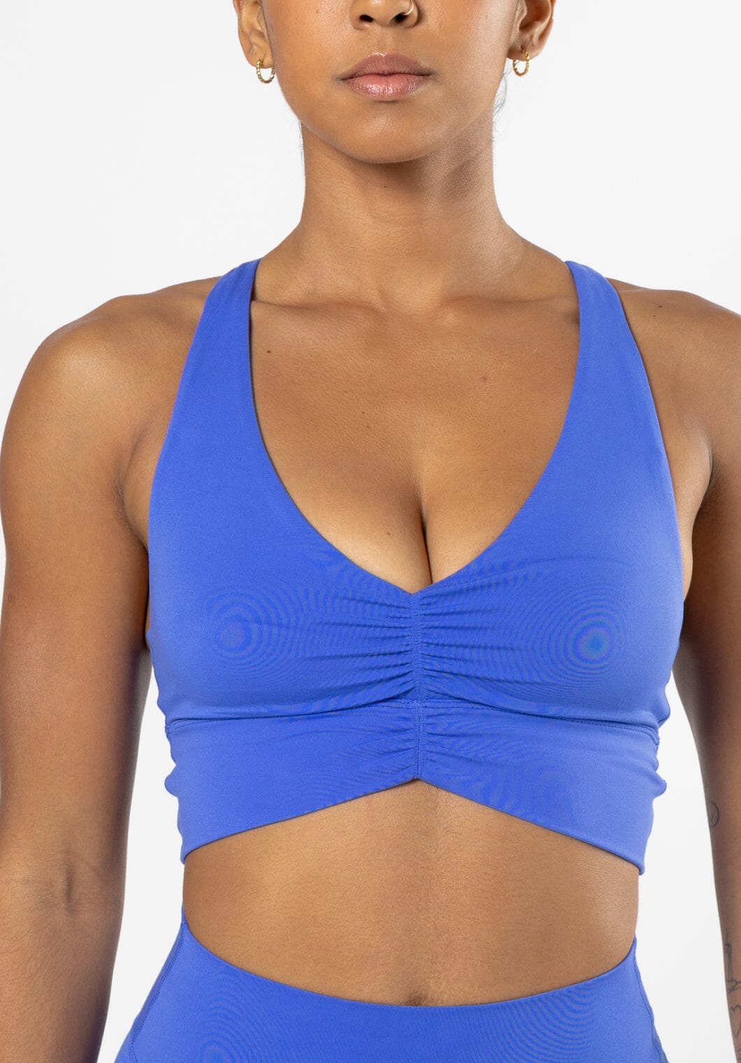 Reluna™ Ruched Sports Bra Mistique