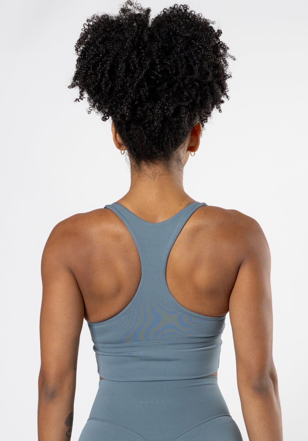 Reluna™ Ruched Sports Bra Slate