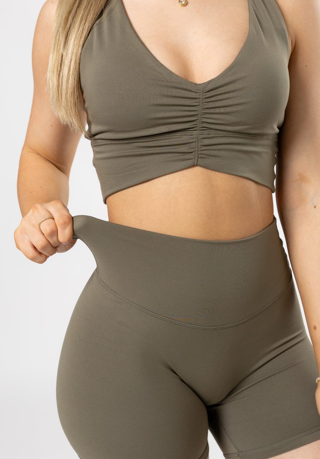 Reluna Original High-Rise Sculptseam® Plus Short 5" Everglades