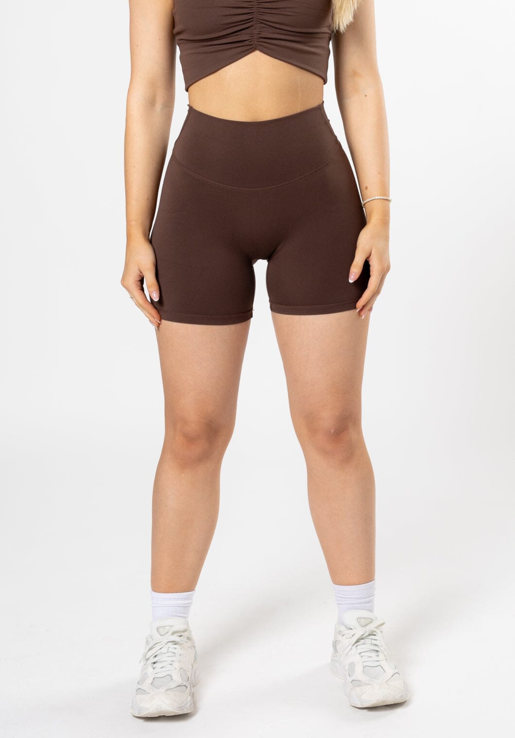 Reluna Original High-Rise Sculptseam® Short 5" Walnut