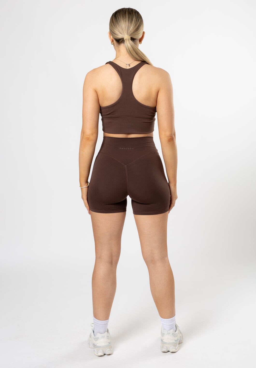 Reluna Original High-Rise Sculptseam® Short 5" Walnut