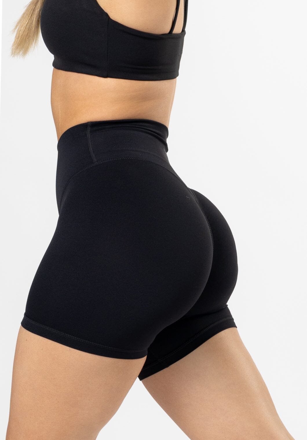 RecStretch™ Original Sculptseam® High-Rise Short 5" Black