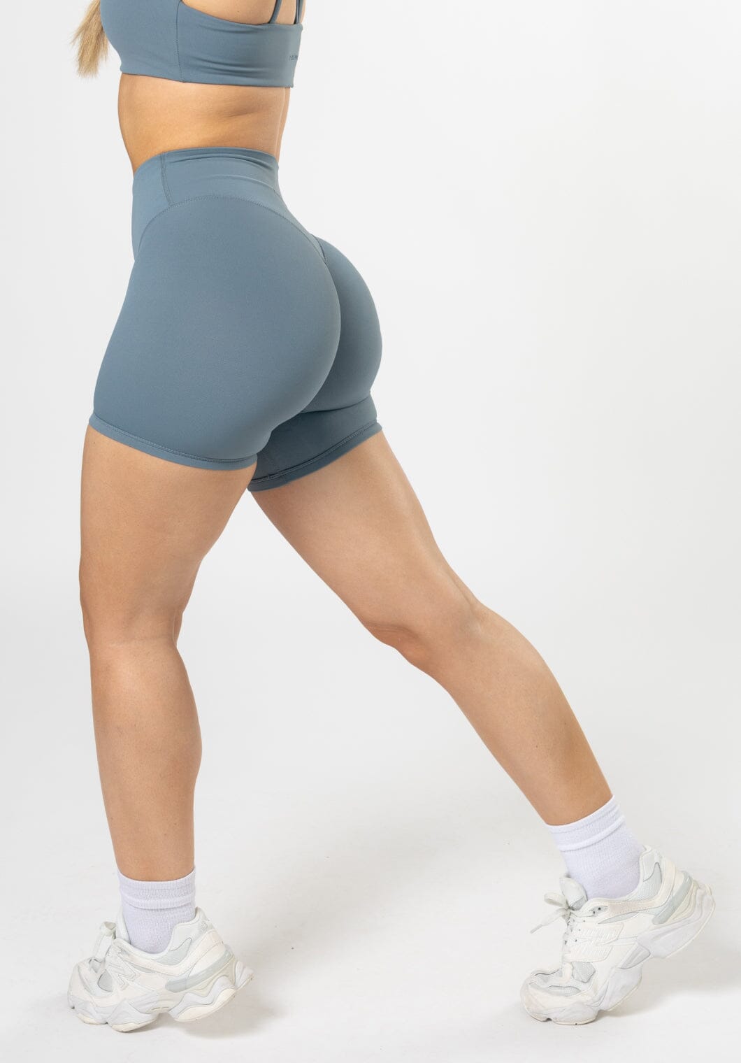RecStretch™ Original Sculptseam® High-Rise Short 5" Slate